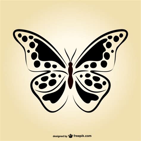 Vector artístico de mariposa | Descargar Vectores gratis