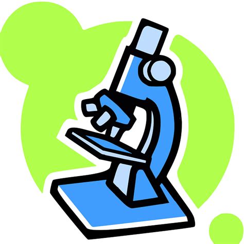 Vector gratis: Microscopio, La Ciencia   Imagen gratis en ...
