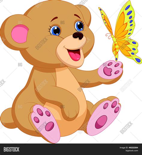 Vectores y fotos en stock de Dibujos animados de oso lindo ...