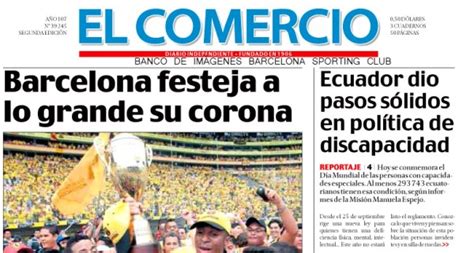 Venden diario El Comercio | La República EC