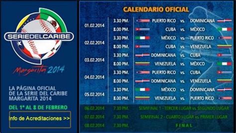 Venezuela debutará ante Cuba en la Serie del Caribe 2014 ...