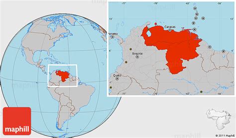 Venezuela Global Map