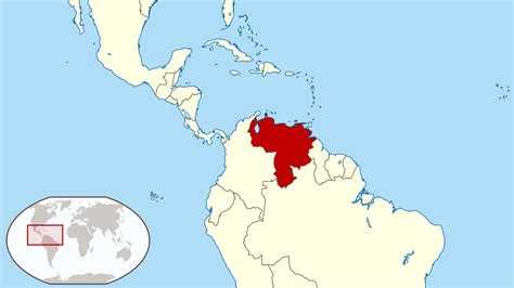 Venezuela Map In South America
