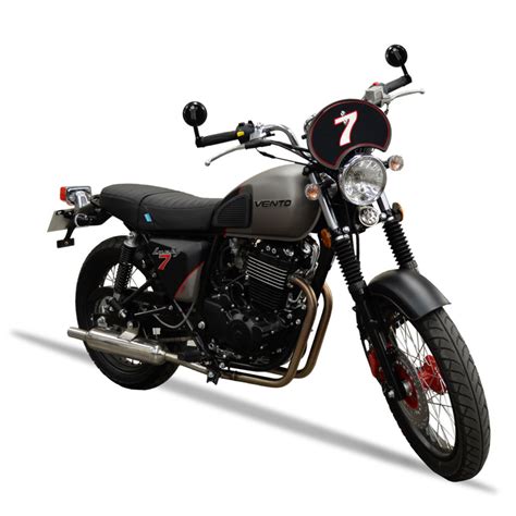 Vento presenta la nueva motocicleta Lucky7 400 Café Racer