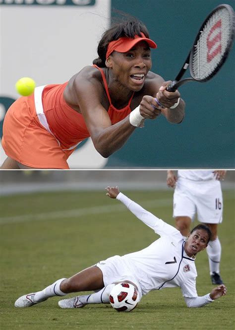 Venus Williams and Shannon Boxx: Olympic athletes with ...