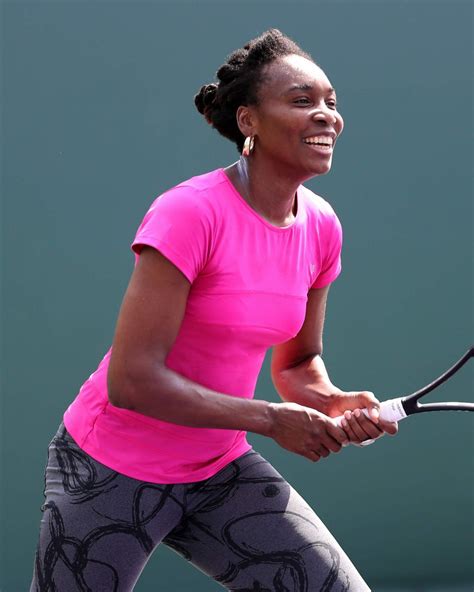 Venus Williams On The Practice Court   Miami Open in Key ...