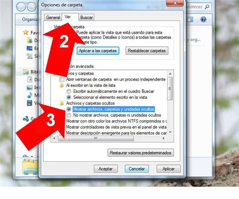 Ver archivos  y directorios  ocultos [Windows 7]   julio ...