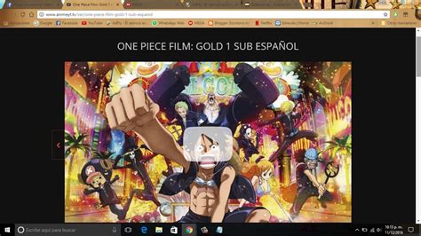 ver One Piece Film Gold Sub al Español Completa + link de ...