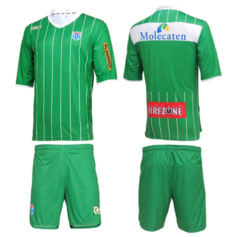 Verde soccer uniformes, diseño personalizado soccer ...