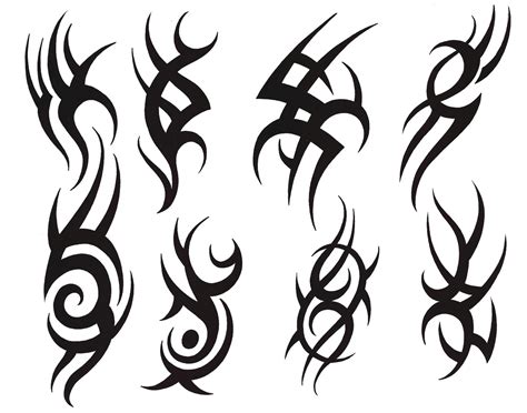 very popular design tattoos: brilliant tribal symbols tattoos