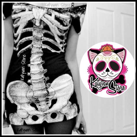 Vestido Calavera Catrina Esqueleto Gatos Halloween Ojos ...