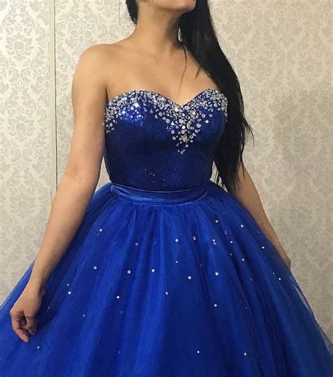 Vestido De Debutante Azul Royal   2 Em 1  festa De 15 Anos ...