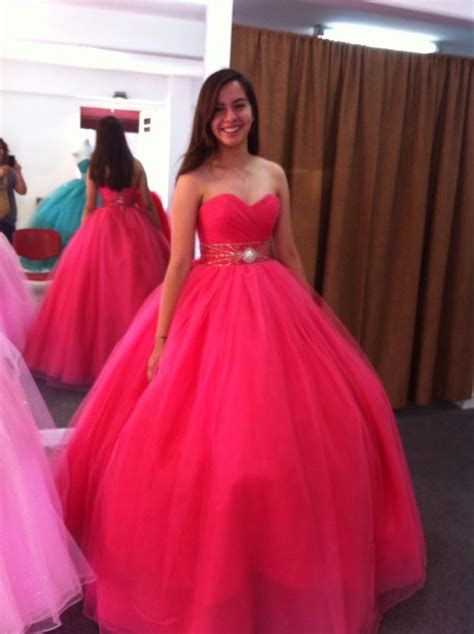 Vestido De Xv Años, Color Coral   $ 2,999.00 en Mercado Libre