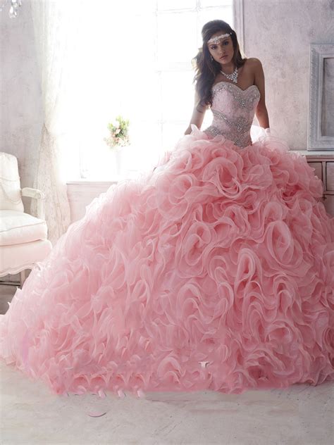 Vestidos de XV color rosa palo | Diseños de vestidos 2018 ...