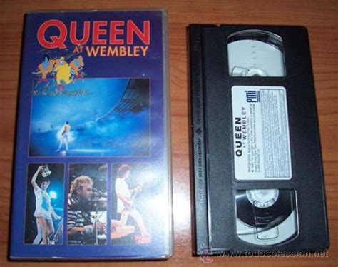 vhs   queen at wembley, july 1986   freddie mer   Comprar ...