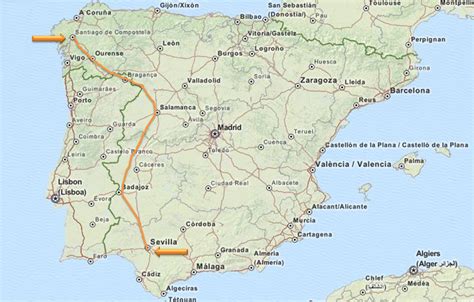 Via de la Plata Map & Additional Information   The Road to ...