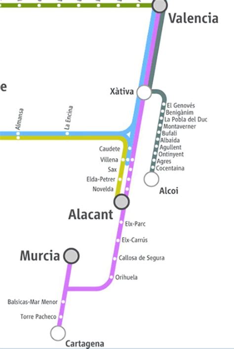 Viaja desde Valencia con trenes regionales de media ...