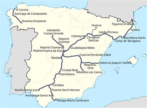 Viajar en tren por España
