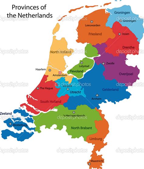 Viajes Holanda Mapa
