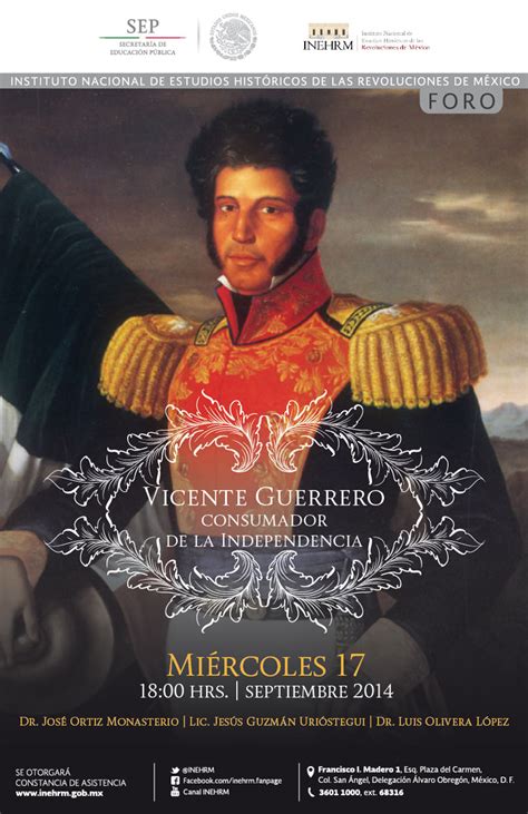 Vicente Guerrero Consumador de la Independencia