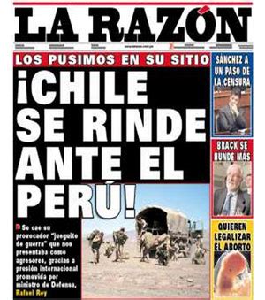 Vidal responde a diario peruano:  Chile no se ha rendido ...