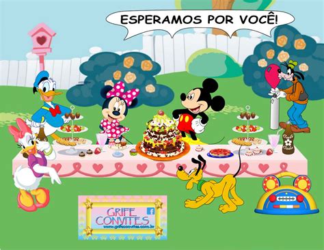 Vídeo Convite Animado Mickey Mouse   R$ 69,90 em Mercado Livre