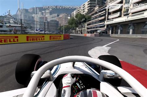 Vídeo: las primeras imágenes del videojuego  F1 2018 ...