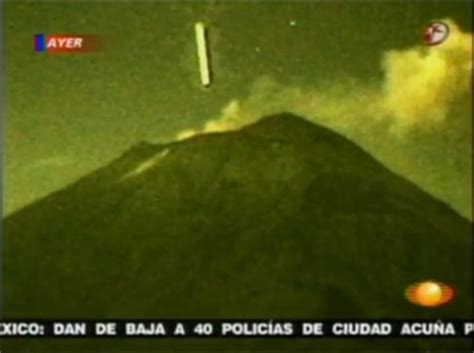 Video: UFO Streaks Into Volcano – Ghost Theory