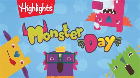 Videos Infantiles.El Dia de los Monstruos.Juegos para ...