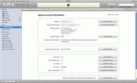 View iTunes Store Purchase History, Report a iTunes Store ...