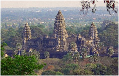 View of ANGKOR WAT from PHNOM BAKHENG, a photo from Siem ...