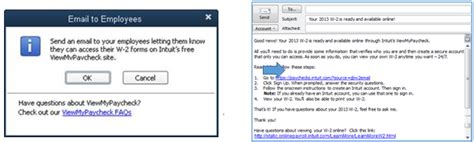 ViewMyPaycheck: W 2 FAQs   QuickBooks Learn & Support