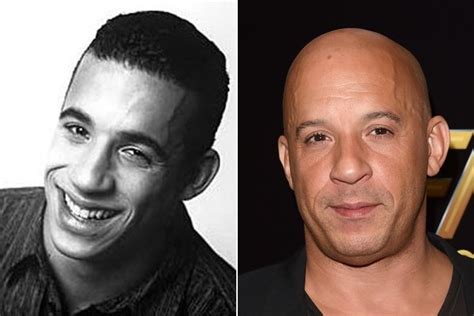 Vin Diesel   Famous Bald Celebrities When They Had Hair ...