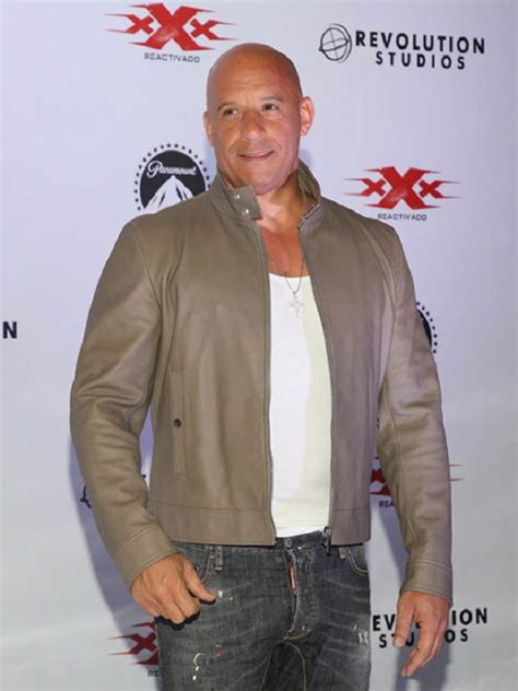Vin Diesel Triple X Return of Xander Cage Grey Jacket ...