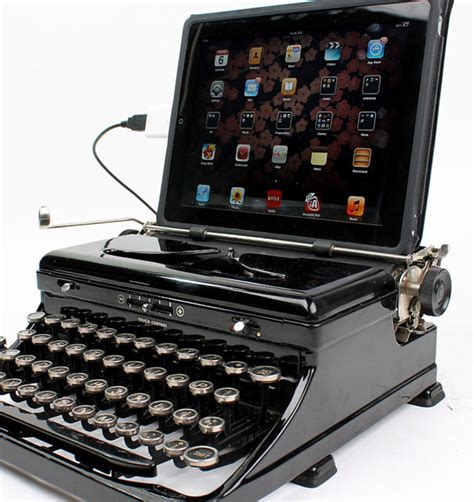 VINTAGE MODERNO: USB máquina de escribir. | Paola ...