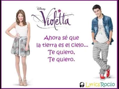 Violetta Songs Lyrics In Spanish   Violetta. En mi mundo ...
