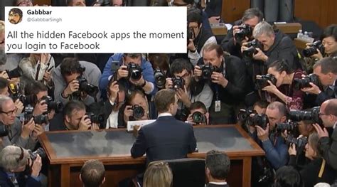 Viral memes of Mark Zuckerberg from Congressional ...
