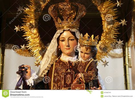 Virgen Del Carmen VII Stock Photo   Image: 47340741