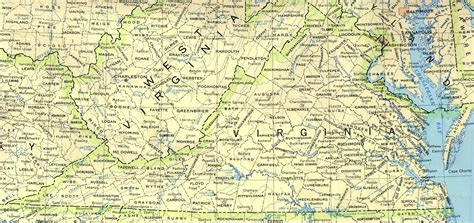 Virginia Maps   Perry Castañeda Map Collection   UT ...