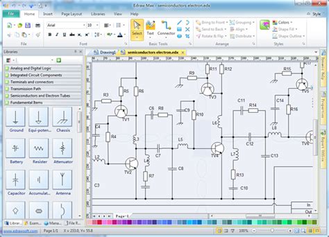 Visio Alternative for Electrical Engineering| Edraw