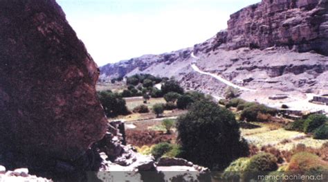 Vista del Valle de Lasana   Memoria Chilena, Biblioteca ...