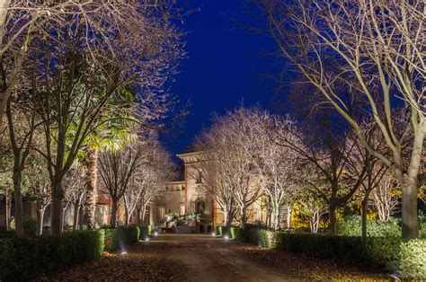 vista jardin noche iluminado | Palacio de Villahermosa