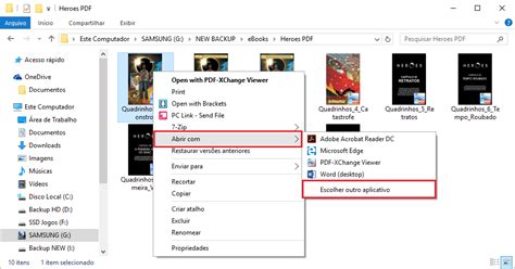 Visualizar miniaturas dos arquivos pdf no Windows 10 ...