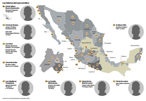 Visualizing Mexico s drug cartels: A roundup of maps ...