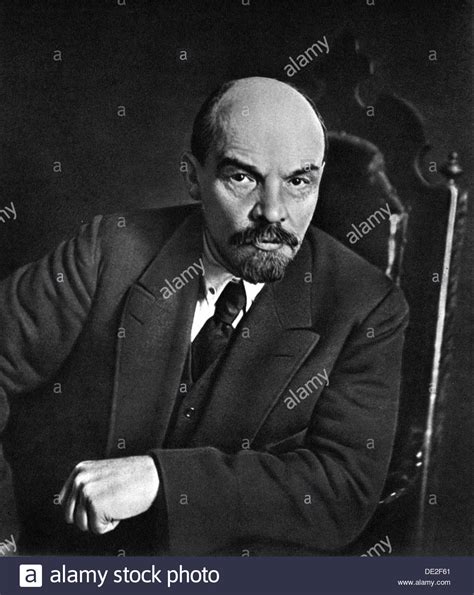 Vladimir Ilich Lenin, Russian Bolshevik leader, 1919 Stock ...