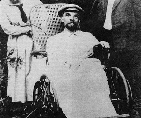 Vladimir Lenin’s last photo. He had had three strokes at ...