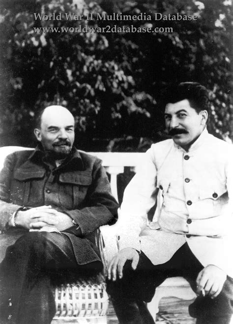 Vladmir Lenin and Josef Stalin in Gorki, 1922 | The World ...