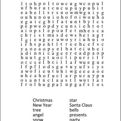 Vocabulario navideño en ingles traducidas al español