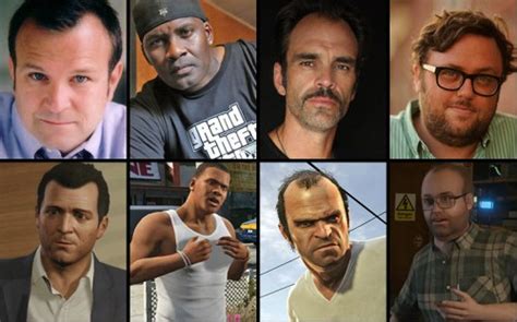 Voice Actors and Their Virtual Dopplegangers in GTA 5