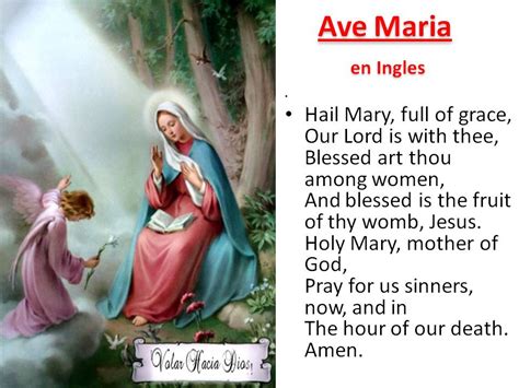Volar hacia Dios: Ave María en varios idiomas